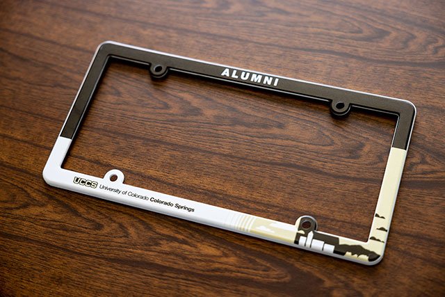 UCCS Alumni License Plate Holder