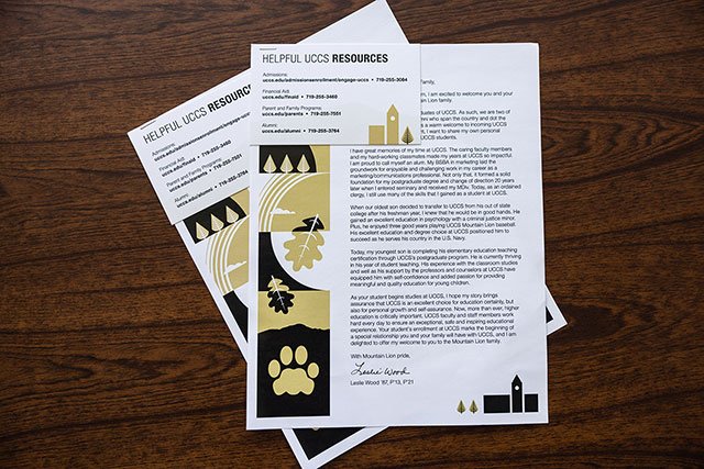 UCCS Alumni Resources Letter