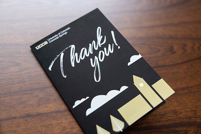 UCCS Alumni Volunteer 2022 Card Front