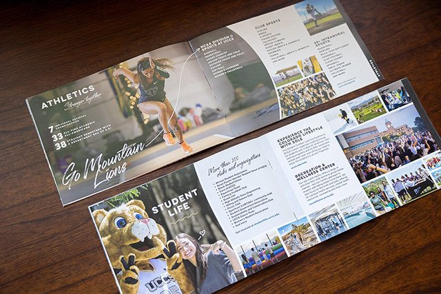 UCCS Undergraduate Viewbook 2024 – Athletics and Student Life Inside Spreads