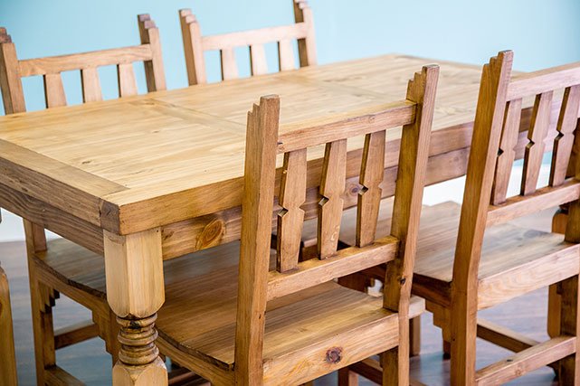 La Fuente Imports wooden dining set