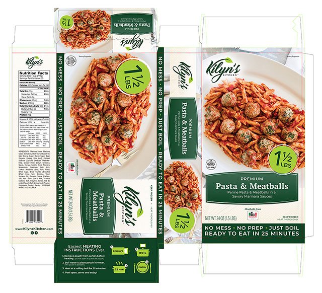 Kilyns Kitchen Packaging Box